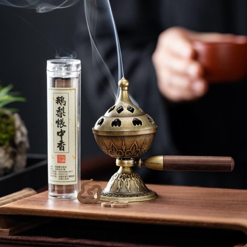 Handheld Rotating Incense Burner