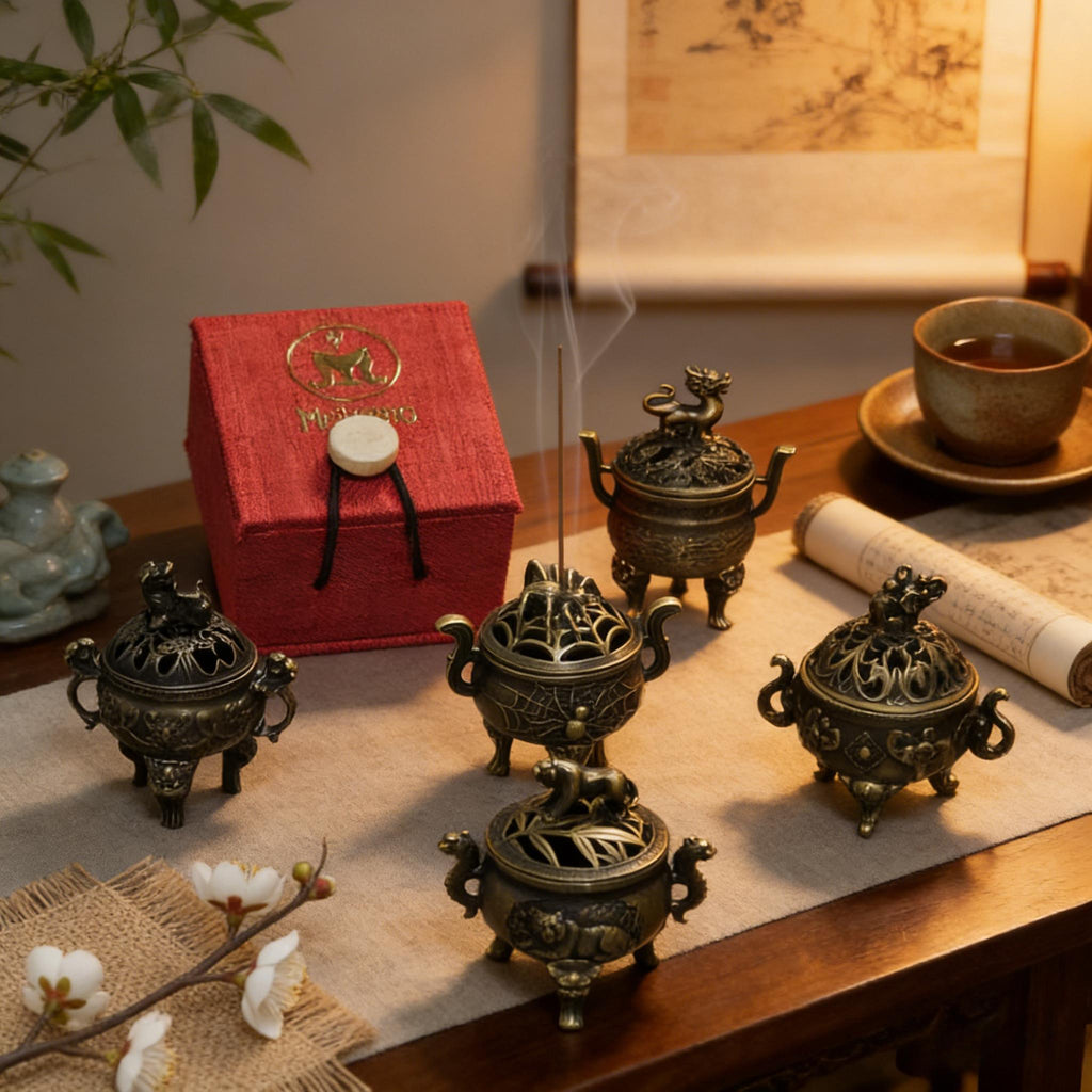 Miniature Menagerie Incense Burners