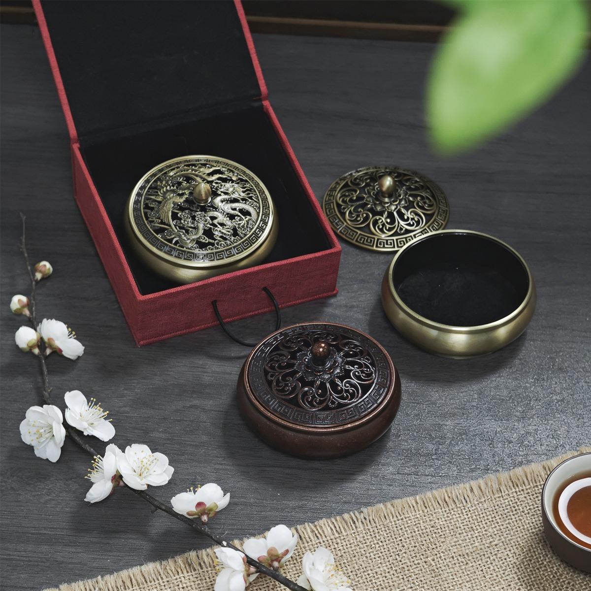 Vintage Metal Incense Burners