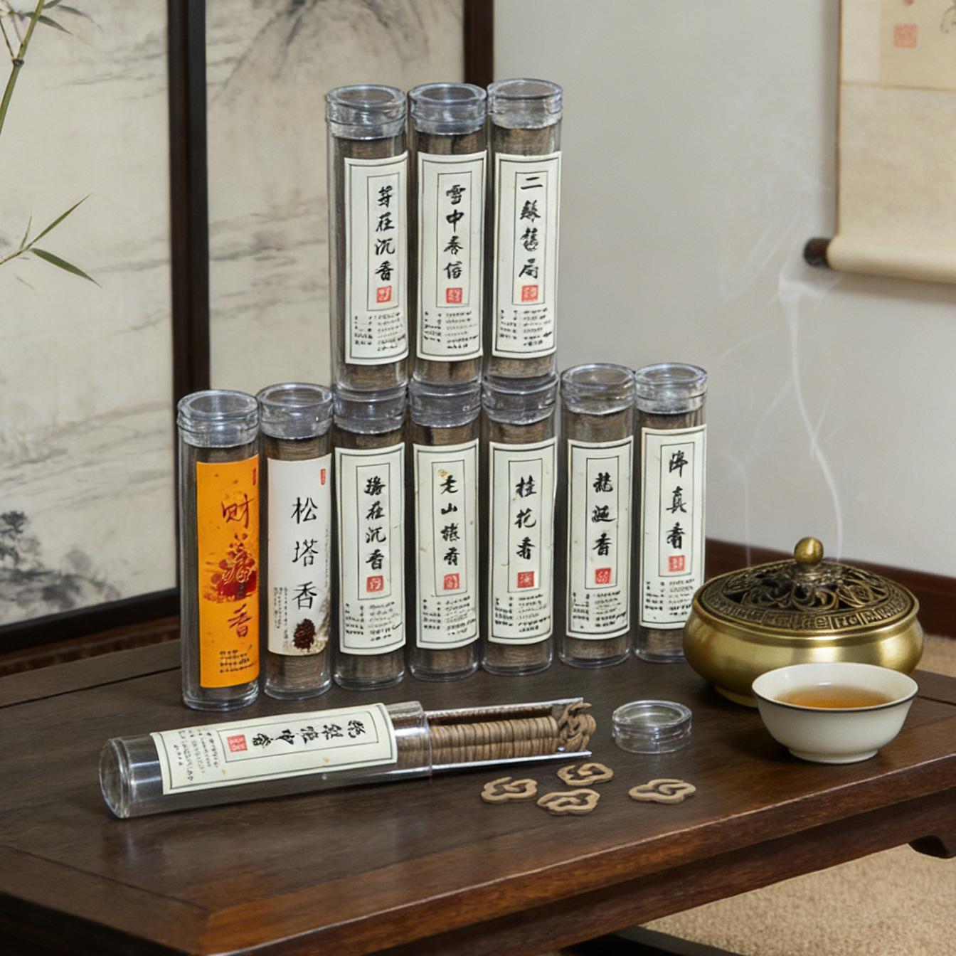 Handcrafted Chinese Cloud Incense Tablets