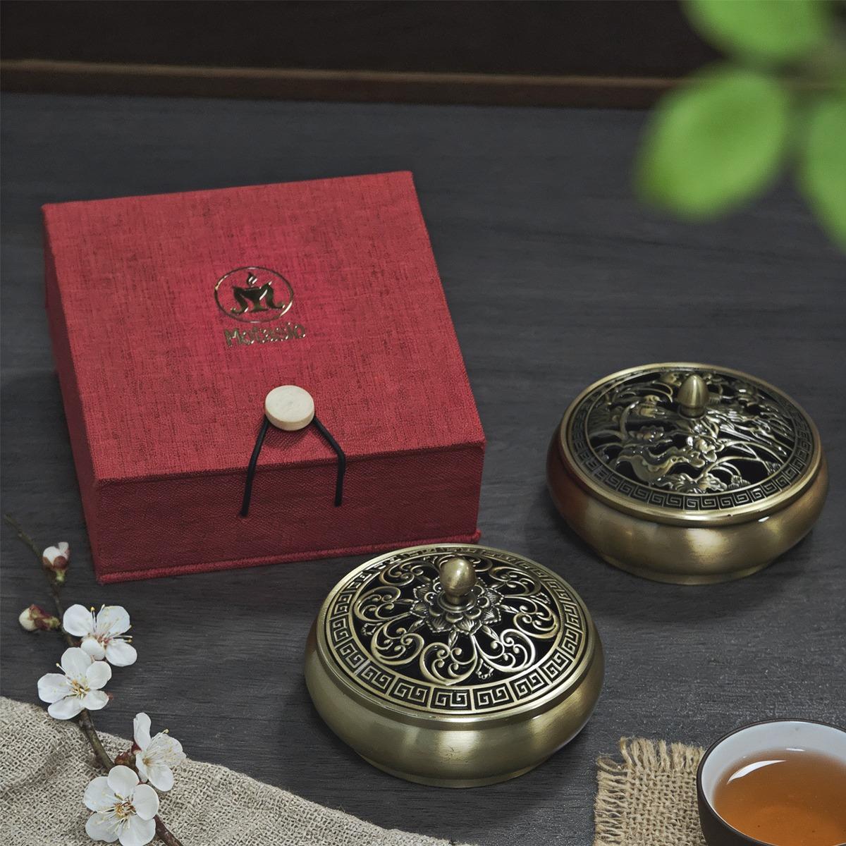 Vintage Metal Incense Burners