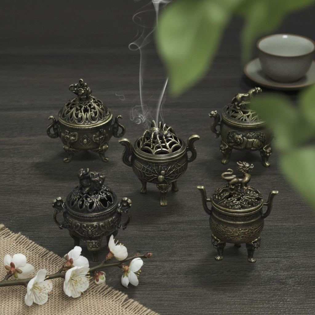 Miniature Menagerie Incense Burners