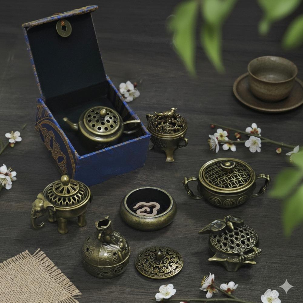 Assorted Vintage Incense Burners