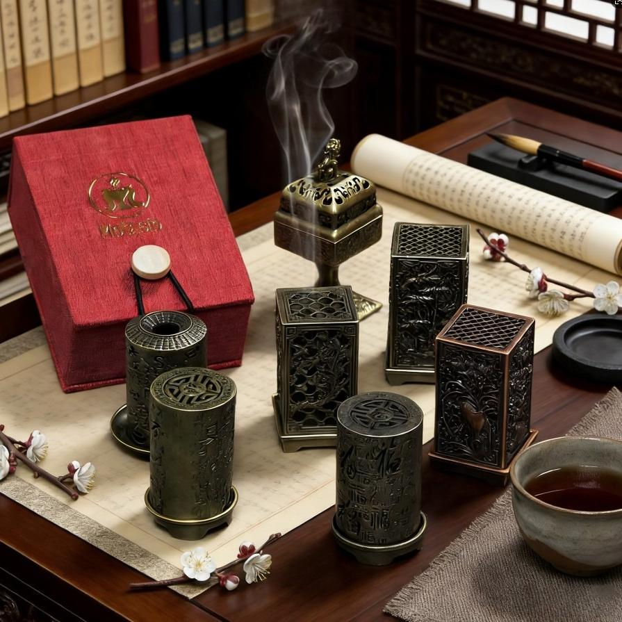 Ornate Mini Incense Burners