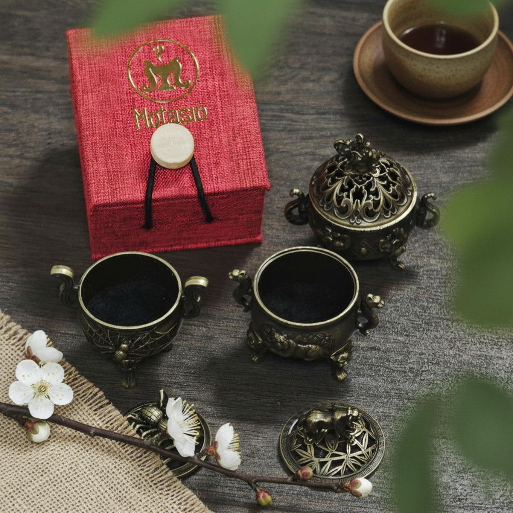 Miniature Menagerie Incense Burners