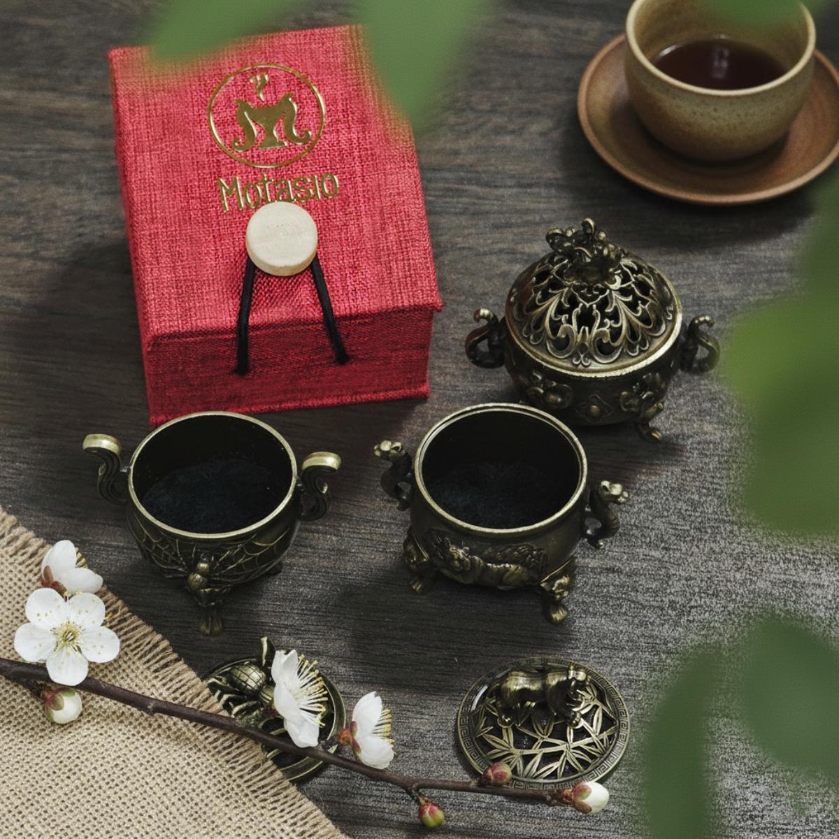 Miniature Menagerie Incense Burners